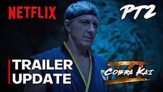 Cobra Kai Season 6 Part 2 Trailer TOMORROW [upl. by Honniball]