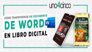 Cómo transformar un documento de word en libro digital  Tutorial Editorial Uno4cinco [upl. by Nash]