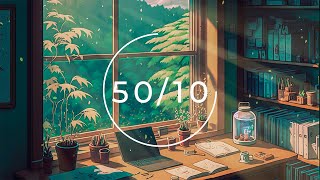 5010 Pomodoro Timer ★︎ Cozy Room with Lofi Music for Relaxing Studying and Working ★︎ 3 x 50min [upl. by Ettezel50]