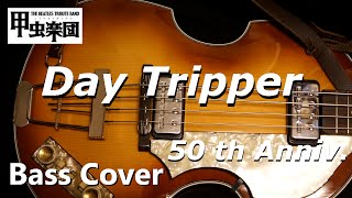 Day Tripper The Beatles  Bass Cover 50th Anniversary [upl. by Elmajian865]