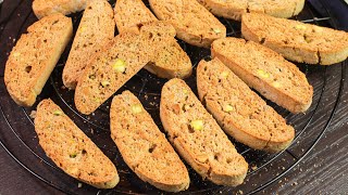 15Minute Homemade Biscotti Recipe [upl. by Esinel320]