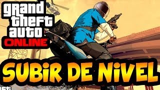 GTA V ONLINE SUBIR DE NÍVEL E GANHANDO DINHEIRO [upl. by Genaro]