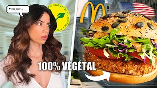 JE TESTE LES BURGERS VÉGÉTARIENS DES FAST FOOD [upl. by Drofxer600]