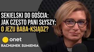 Sekielski do gościa jak często pani słyszy o Jezu babaksiądz [upl. by Sitelc418]