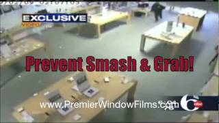 ARMORCOAT SECURITY FILM  PREVENT SMASH amp GRAB CRIMES [upl. by Morgun]