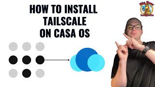 How to install Tailscale on Casa OS [upl. by Zippora162]