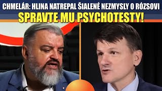 Chmelár VYBUCHOL na Hlinu O Rózsovi natáral také nezmysly že žiada psychotesty pre poslancov [upl. by Swetlana]