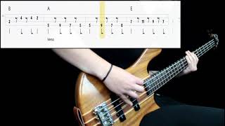 PXNDX  Los Malaventurados No Lloran Bass Cover Play Along Tabs In Video [upl. by Nnyliram]