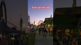 Evans carnival  life on the road with rides fair amusement carnival statefair [upl. by Han922]