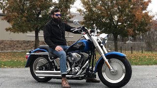 Is this really the Harley you want Fat Boy test drive review [upl. by Nanaek]