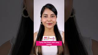 Trying the Viral Blush Hack Using Lipstick  Makeup Hacks that Actually Works  Myntra Shorts [upl. by Amilb]