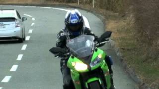 【走行映像】KAWASAKI Ninja 400RABSSE [upl. by Dnomso]