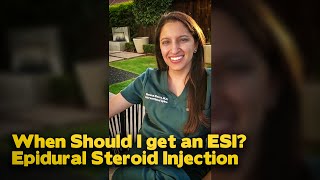 When Should I get an ESI  Epidural Steroid Injection  Dr Sheena Bhuva PMR in Plano explains [upl. by Anchie904]