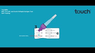 TouchBio RSV Flu AB amp COVID19 Rapid Antigen Test  For Self Testing  For Self Test [upl. by Aitnyc481]