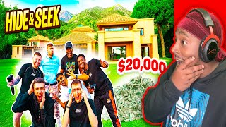 My Reaction To SIDEMEN HIDE AND SEEK IN 20000 Holiday MANSION [upl. by Donnell986]