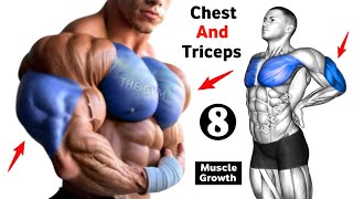 8 Chest And Triceps Workout At Gym [upl. by Windsor472]