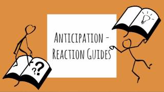 Quick Tip  AnticipationReaction Guide [upl. by Amadeo243]