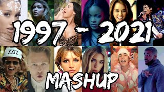 POP SONGS WORLD 19972021  POP 2021 MEGAMİX 200 Songs Mashup [upl. by Leehar]