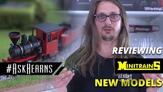 Reviewing the New MINITRAINS 009 Scale Locomotive Models  askHearns [upl. by Gnurt]