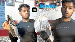 Muscleblaze Compression Tshirts Gym tshirt for men  Muscleblaze Best Quality [upl. by Brianne]