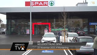 Neueröffnung Spar Munderfing 2023 [upl. by Etz]