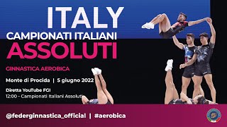 Monte di Procida  Campionati Italiani Assoluti 2022 di Ginnastica Aerobica [upl. by Hgielrebmik]