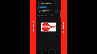 Tuto  Télécharger et Installer lApplication Edenred Ticket Restaurant [upl. by Naugal413]