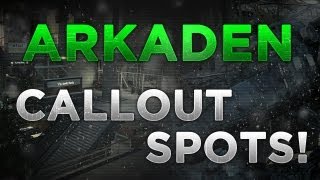 MW3 Callout Spots  Arkaden Competitive amp Matchmaking [upl. by Tenom]