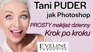 Photoshop w PUDRZE Makijaż dzienny 50 krok po kroku Swatche pomadek  Nowości z Eveline [upl. by Neiht]