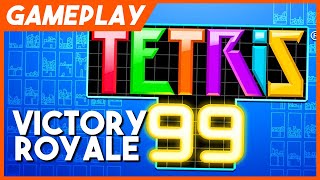 Tetris 99 Gameplay  Victory Royale Chicken Dinner Tetris Champion [upl. by Peirce]