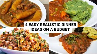 4 EASY DINNER IDEAS ON A BUDGET KENYAN MEALS IDEAS  SIMPLE MEALS [upl. by Jannery]