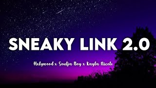 Hxlywood x Soulja Boy x Kayla Nicole  Sneaky Link 20 Lyrics tiktok songs [upl. by Analak]