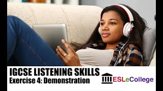 IGCSE ESL Listening Exercise 4 Top Tips [upl. by Yendis516]