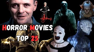 TOP 25 HORROR Filme  MEINE persönliche Meinung [upl. by Titania]