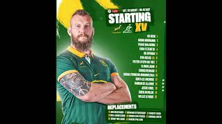 A quick look at the Springboks squad vs Wallabies 1st test [upl. by Nylirem731]