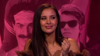 Maya Jama  The Big Fat Quiz of the Year 2020 26th December 2020 [upl. by Akital]