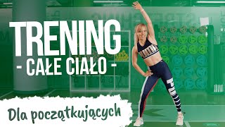 STARTER 2 FULL BODY  trening dla początkujących bez kondycji  CARDIO amp RZEŻBA  Codziennie Fit [upl. by Johppah]