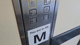 Unknown Lift with Custom Stentorgate Messages  Torbay Hospital Torquay [upl. by Keeler]