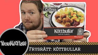 Frysrätt med köttbullar och potatis  Testar färdigmat [upl. by Aihsilat601]