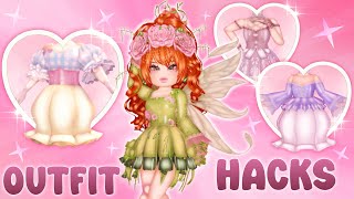 10 Cute OUTFIT HACKS Using The NEW EASTER ITEMS in Royale 🏰 High  ROBLOX [upl. by Gwennie]