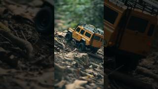 MN111 118 Scale RC Crawler Defender 110 Camel Trophy Edition Stock No Mods [upl. by Colson]