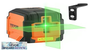 VEVOR Laser Level 50ft Self Leveling Manual Green Cross Line Laser IP54 Review [upl. by Clementia631]