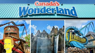 Ranking EVERY Coaster at Canadas BEST Theme Park  Canadas Wonderland 2023 [upl. by Airdnaz995]