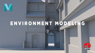 Maya Tutorial  Environment Modeling  Concept Art  Autodesk Maya 3D Timelapse  Pixeench [upl. by Chaddie470]