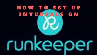 ⌛⌛How to create intervals on Runkeeper⌛⌛ [upl. by Cavan859]