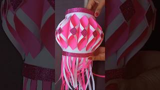 DIY Akash kandil with paper Diwali decoration idea akashkandil diwali diy lamp [upl. by Rap725]