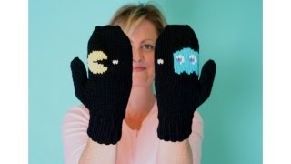 Learn to Knit Mittens Parts 1  5 [upl. by Sidman]