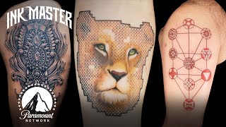 Most Intricate Tattoos 🔍 Ink Master [upl. by Almena]