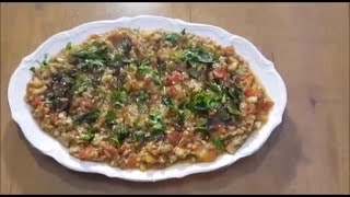 ÇOK YEDİRTEN BABAGANNUŞ TARİFİ Kolay Salata Tarifi [upl. by Idalia997]