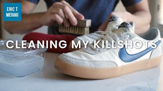 How I Clean My Nike Killshot 2s [upl. by Esaj]